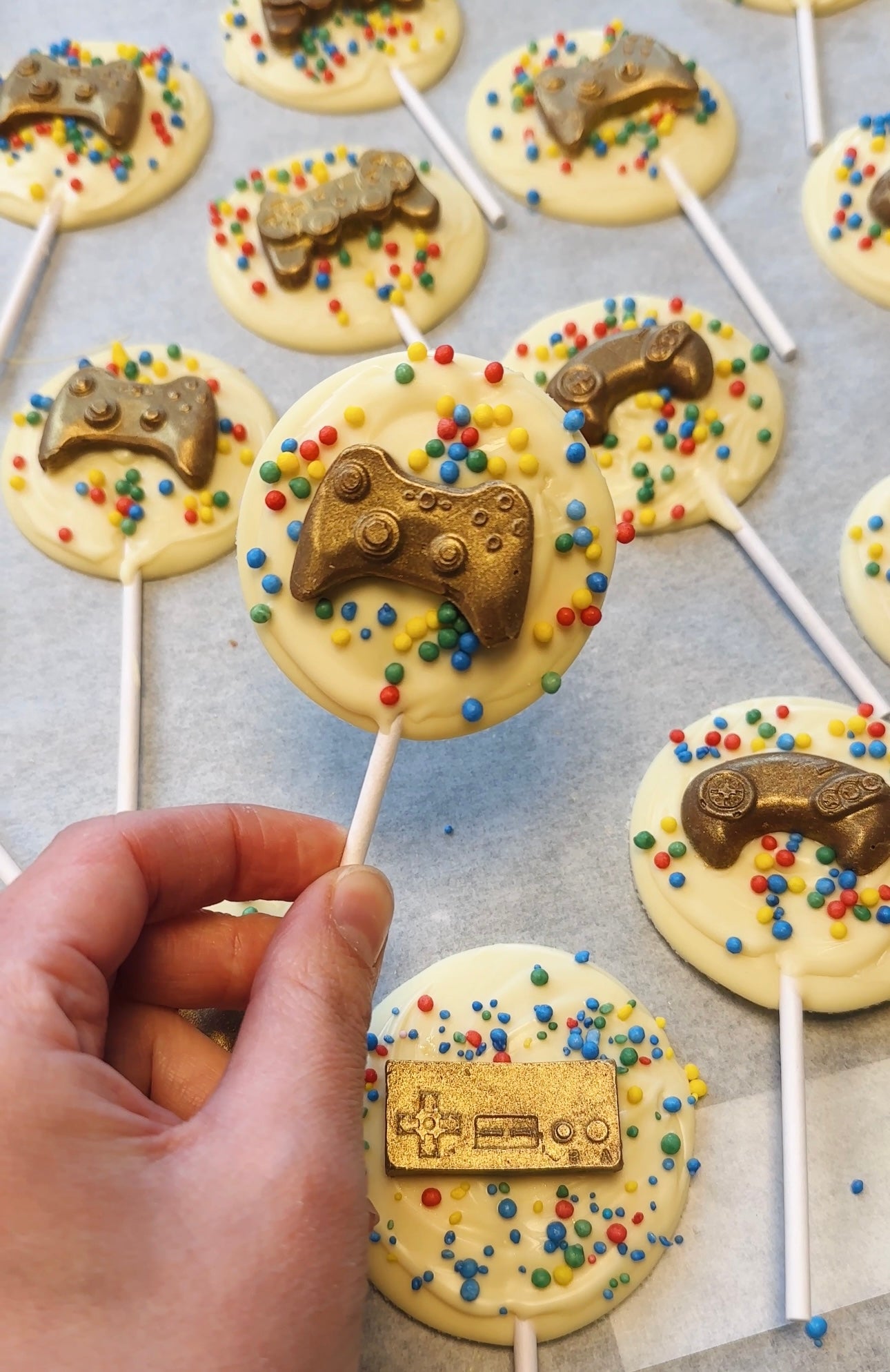 Double Sided Lollipops